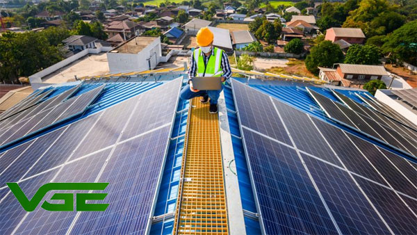 lắp đặt điện năng lượng mặt trời