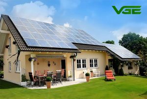 điện mặt trời áp mái